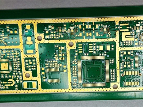 Sinking gold + composite plate