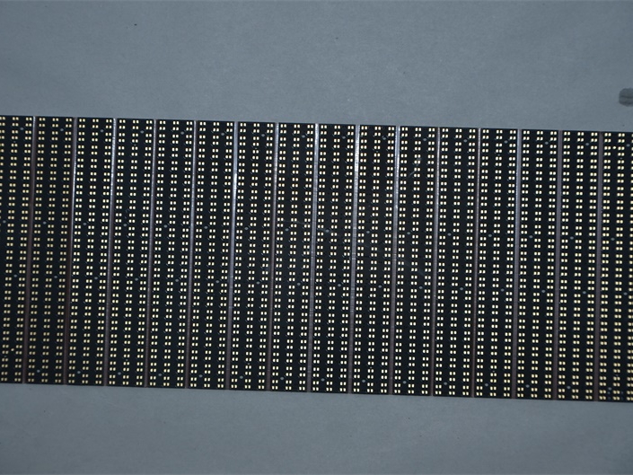 Led rigid flexible combination board